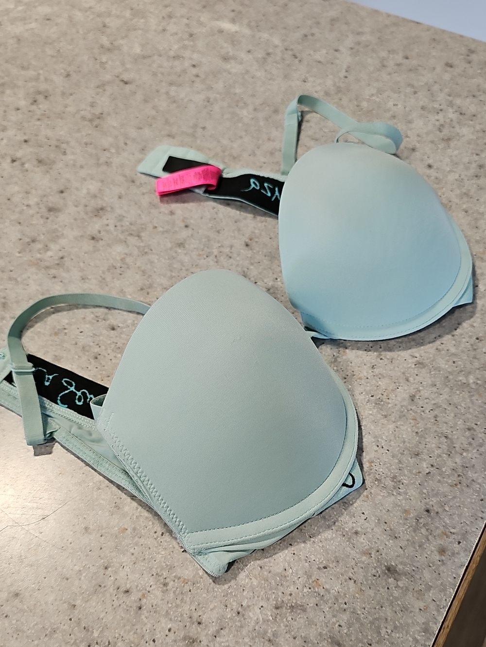 La SENZA 36B Remix Mint Green Smooth Padded Bra